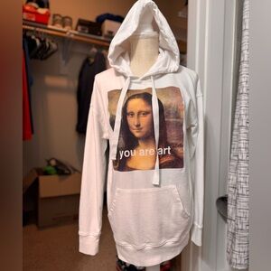 WOMEN MONA LISA HOODIE Size Medium